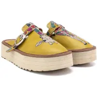 Calceo – Giraffe Joy Platform Dames Clogs – Vegan – Handmade – Maat 40