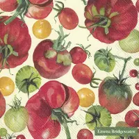 IHR Emma Bridgewater - Servetten - Lunch servetten - 33x33cm - Tomatoes
