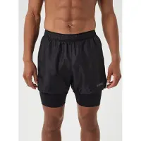 Björn Borg Sportbroek Men Borg Running Shorts 2 In 1 Black Beauty-XL
