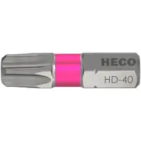 Heco - Drive-Bits - Torx 40 - 25mm Blister verpakking 2 stuks