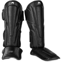 Venum Impact Evo Scales Kickboks Scheenbeschermers Zwart - L