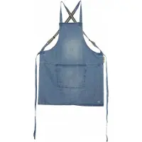 Dutchdeluxes Schort Suspender Serie Apron Blue