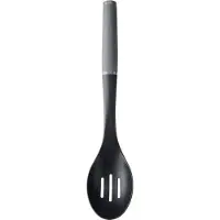 KitchenAid Slotted Spoon Charcoal - Pollepels & opscheplepels Kunststof Grey - KAS004OHCGG