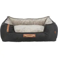 Trixie be nordic hondenmand fohr zwart/zand 100x80x30 cm