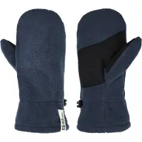 Jack Wolfskin Want Kids Fleece Mitten Midnight Sky-Maat 128
