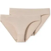 Schiesser Slip sand / wit