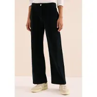 Cecil Dames Wide Legs corduroy broek - Groen - 36
