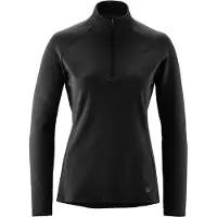 Gonso - Women's Essential Jersey Longsleeve Therm - Fietsshirt 36, zwart