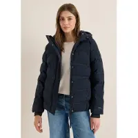 Cecil Dames Sportief jack met capuchon - Blauw - L