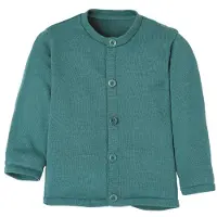 Disana - Kid's Strick-Jacke - Cardigan 122/128, turkoois