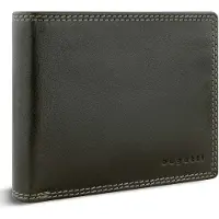 Bugatti Leren portemonnee Savona Wallet With Flap 8CC Green olijfgroen