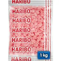 Haribo Frambozenhartjes - snoep - 1kg zak
