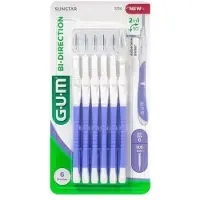Gum Bi-Direction Interdentale Ragers 0.6 mm lavendel - 6 stuks