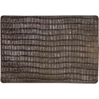 Dutchdeluxes Placemat Full Grain Leather Vintage Brown-48 x 33 cm