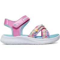 SKECHERS Sandalen 'JUMPSTERS' lichtblauw / pink