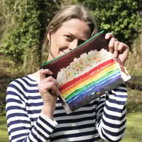 LOQI Zip Pockets - Seagulls, Real Food and England gerecycled