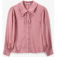 Sissy-Boy Roze blouse met strik | Maat: L