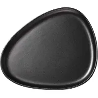 Lind DNA Bord Stoneware Dinner Plate Black