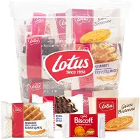 Lotus Krokante wafels, Bretons Botergaletje, gevuld speculooscrème