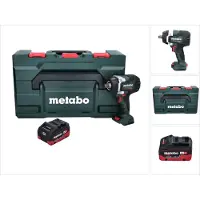 Metabo SSW 18 LTX 800 BL accu-slagmoersleutel 18 V 800 Nm 1/2" borstelloos + 1x accu 5,5 Ah + metaBOX - zonder oplader