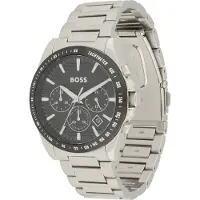 BOSS Analoog horloge 'Strike' zilver