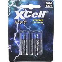Xcell - Lithium batterij AAA FR03 L92 - 1.5V 1000mAh - blister van 4