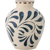 Bloomingville Heikki Vaas - Blauw - Aardewerk