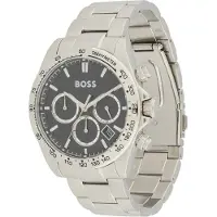 BOSS Analoog horloge 'Hero 2.0' zwart / zilver