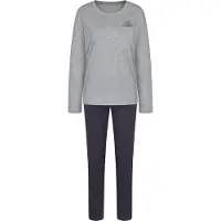 Triumph Pyjama donkerblauw / grijs