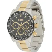 BOSS Analoog horloge 'Hero 2.0' goud / zilver