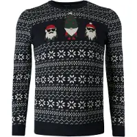MARVELIS Casual Regular Fit Trui marine, Motief