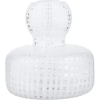Marimekko Flower vaas Ø10 cm Clear-white