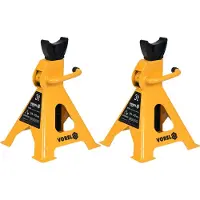 VOREL Assteunen 2 stuks - 3 ton draagkracht - 23x20x36 cm