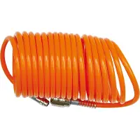 VOREL Luchtpijp - - Polyurethaan spiraal - 5x8 mm - 15 m - Spiraalvormige slang