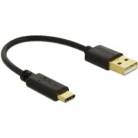 DeLOCK USB Charging Cable Type-A to USB Type-C 15 cm