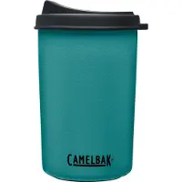 CamelBak Multibev Vacuum RVS - Waterfles met afneembare koffie / theebeker - 500 ml + 350 ml - Groen / Groen (Coastal / Lagoon)