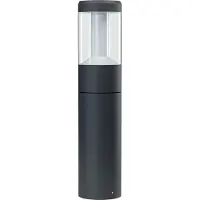 Osram ENDURA Style moderne LED-buitenlantaarn 50 cm, paallamp met verblindingsarm licht in donkergrijs van aluminium, IP54-bescherming, voor padverlichting