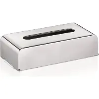 kela Tissuebox Faber Silver Shining
