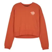 FOX Byrd Fleece Crew Sweatshirt Dames Oranje