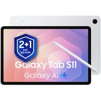 Samsung Galaxy Tab S11 - 128GB - Silver + 1 jaar extra garantie