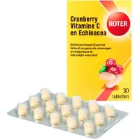 Roter 2x Cranberry Vitamine C en Echinacea 30 tabletten