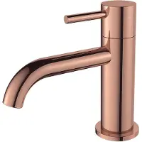 Regn Fonteinkraan - Geborsteld Koper PVD - Messing - Kranen, Fonteinkranen, Opbouw Fonteinkranen - 8720254161006