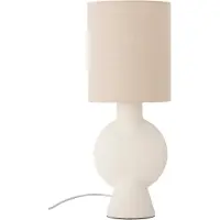 Bloomingville Sergio tafellamp 54,5 cm Natuur, steengoed