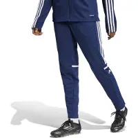 Adidas Sportbroek 'Squadra 25' enziaan / wit
