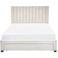 Vente-unique Bedframe stof beige 140 x 200 cm LIAKO