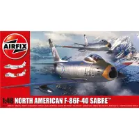 Airfix A08110 North American F86F40 Sabre 1:48 vliegtuigmodelbouwpakket