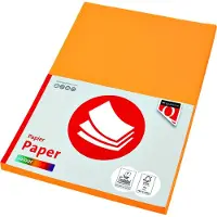 Quantore Kopieerpapier Colour A4 160gr diepgeel 50 vel - 3 stuks
