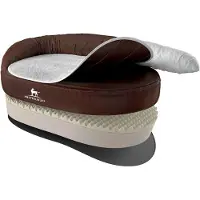 Knuffelwuff orthopedisch hondenbed Jessy XXL 135 x 85cm bruin