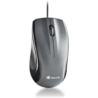 NGS Muis Musk Zwart Grijs 1200 DPI