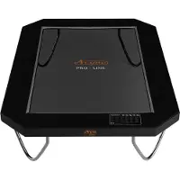Avyna Opbouw Trampoline 305x225 cm – Zwart – Rechthoekig – Premium Kwaliteit – Trampoline op poten
